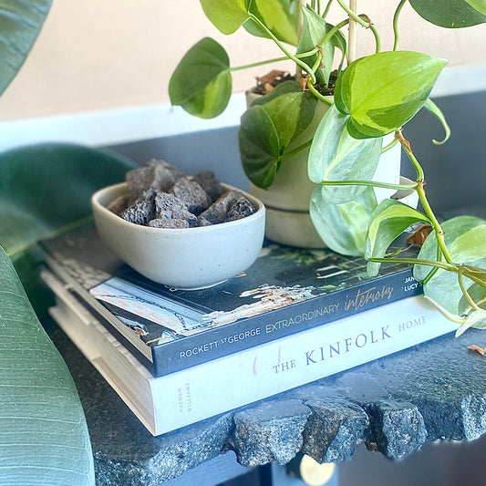 Volcanic Rock Botanical Essential Oil Diffuser - Ceramic - Le Botanist